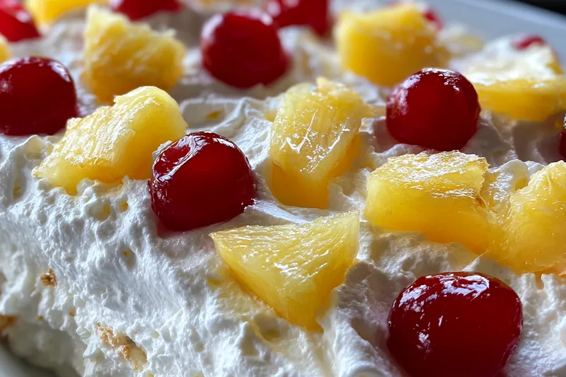 Fresh ingredients for Tropical Fruit Delight Dessert