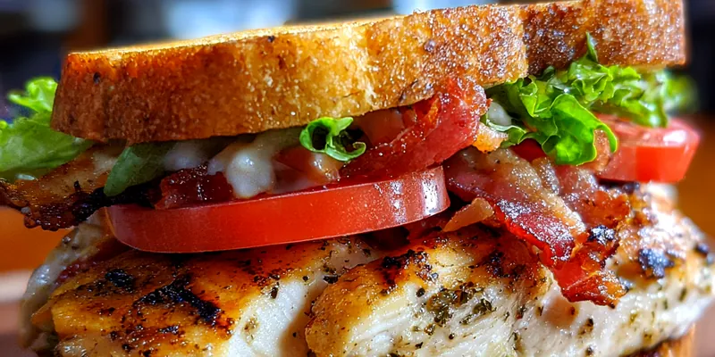 Ultimate Blackened Mahi-Mahi BLT Sandwich