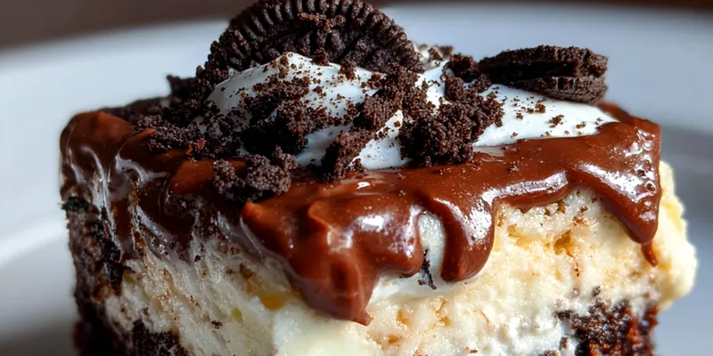 Ultimate Oreo Brownie Cheesecake Bars