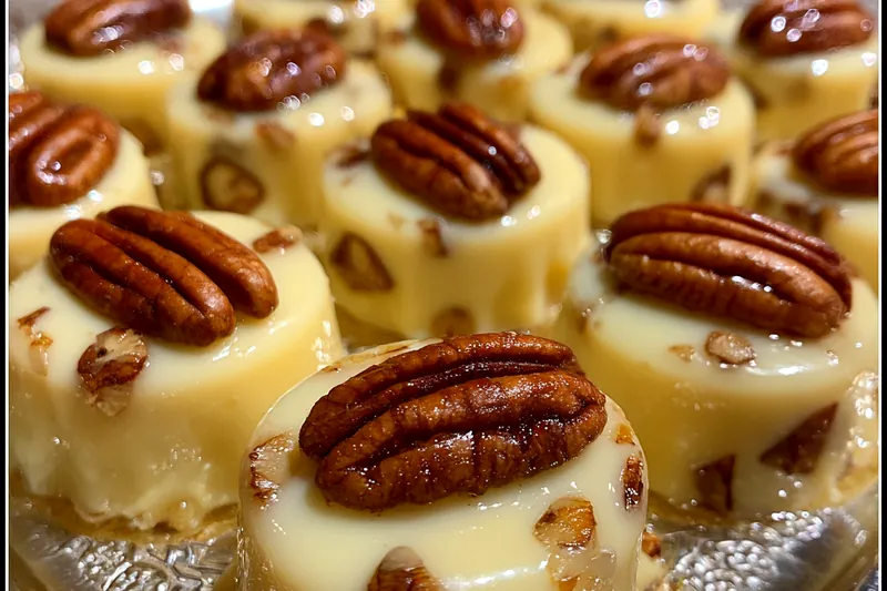 Cooking process for Vanilla Pecan Praline Treats