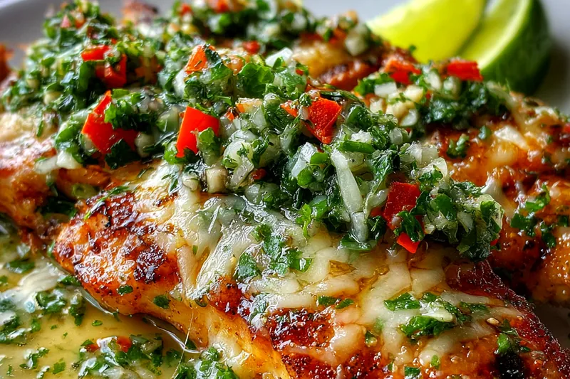 Fresh ingredients for Zesty Grilled Chicken Delight